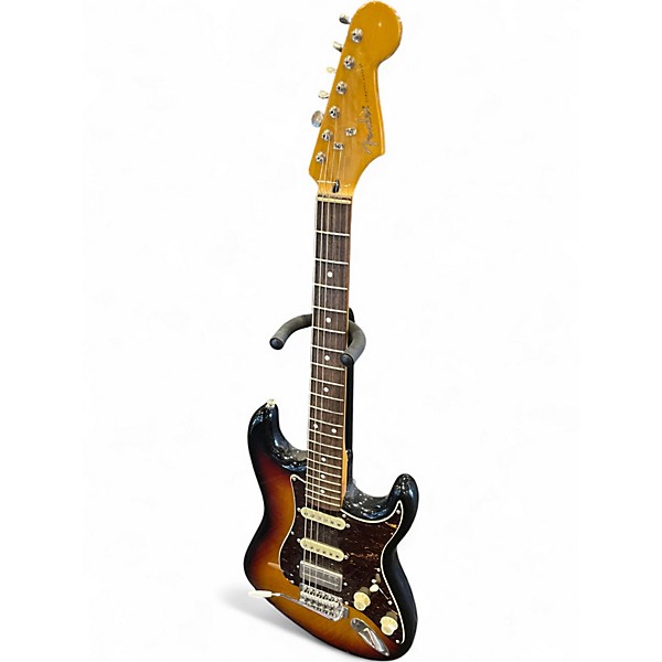 Used Fender Modern Player Short Scale Stratocaster 2 Color Sunburst Electric Guitar