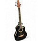 Used Ovation AE-40 Black Acoustic Bass Guitar