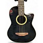 Used Ovation AE-40 Black Acoustic Bass Guitar
