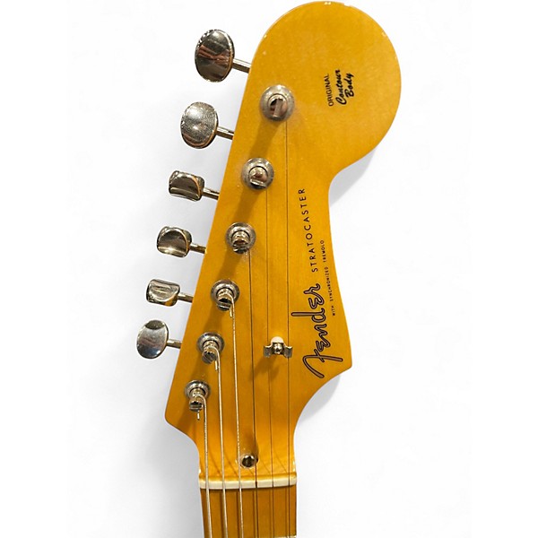 Used Fender JV Modified Stratocaster 2 Color Sunburst Solid Body Electric Guitar