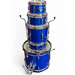 Used SPL 5 Piece JUNIOR KICKER Blue Drum Kit