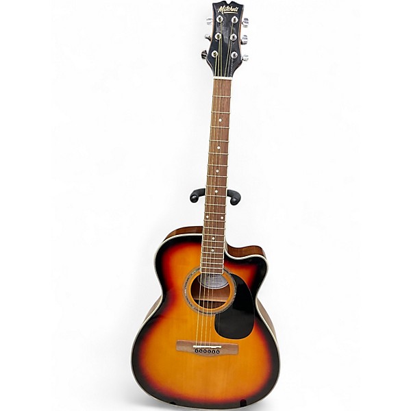 Used Mitchell 0120CESB 3 Color Sunburst Acoustic Electric Guitar