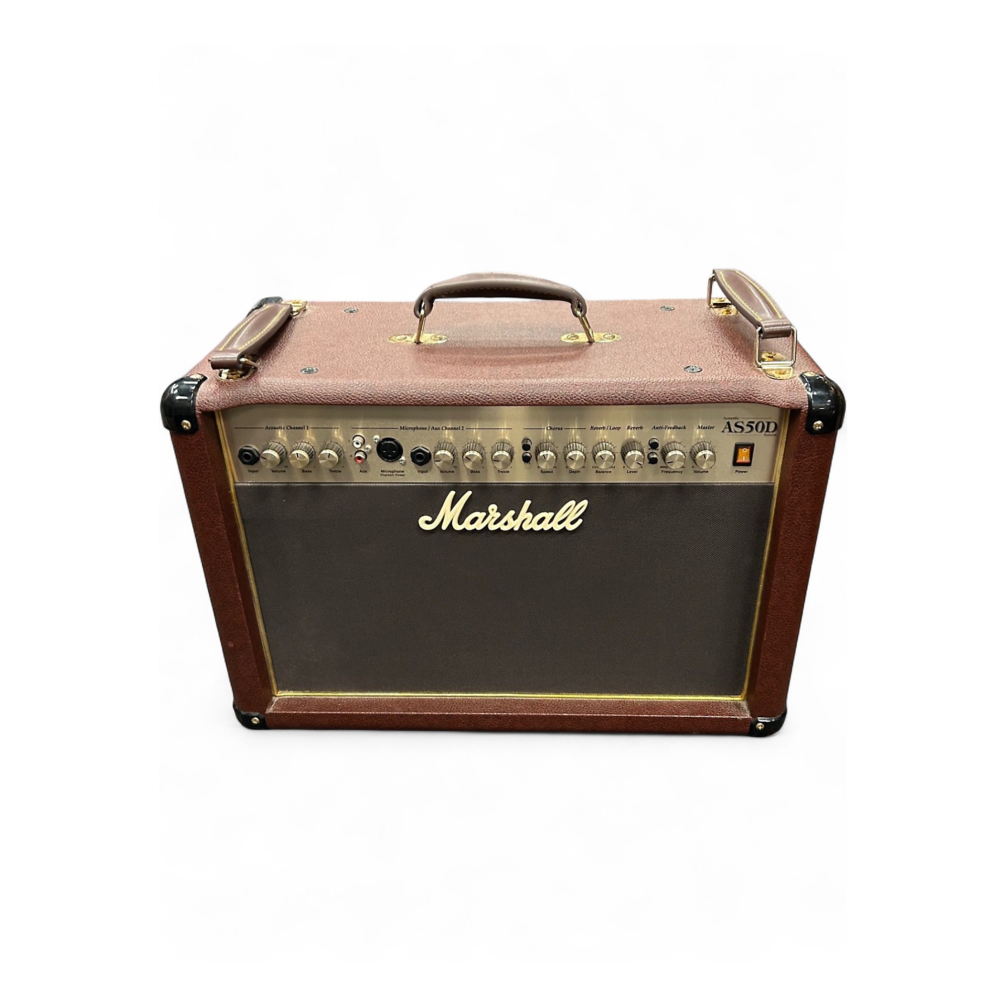 Used Marshall AS50D 50W 2X8 Acoustic Guitar Combo Amp | Guitar Center