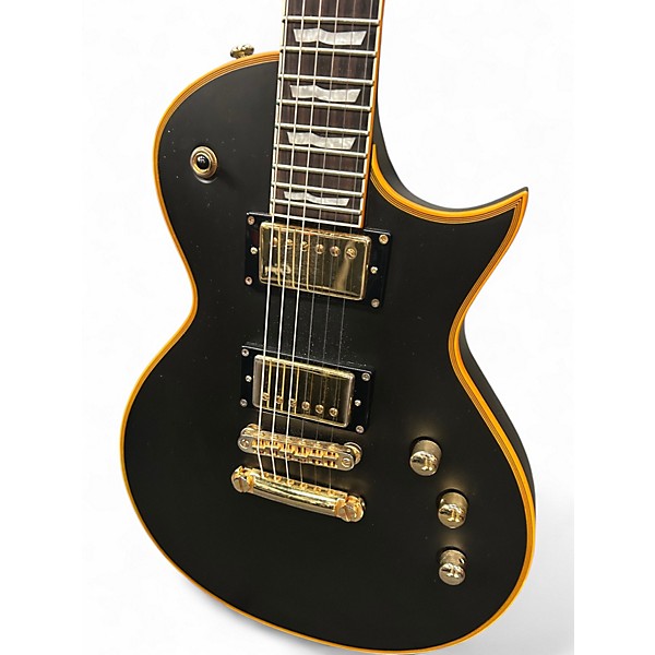 Used ESP LTD EC100 Satin Black Solid Body Electric Guitar