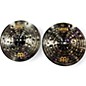 Used MEINL 14in CLASSIC CUSTOM DARK HI HAT PAIR Cymbal thumbnail