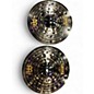 Used MEINL 14in CLASSIC CUSTOM DARK HI HAT PAIR Cymbal