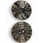 Used MEINL 14in CLASSIC CUSTOM DARK HI HAT PAIR Cymbal