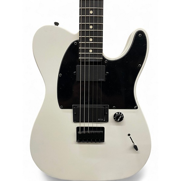 Used 2019 Fender Jim Root Signature Telecaster Flat White Solid Body Electric Guitar