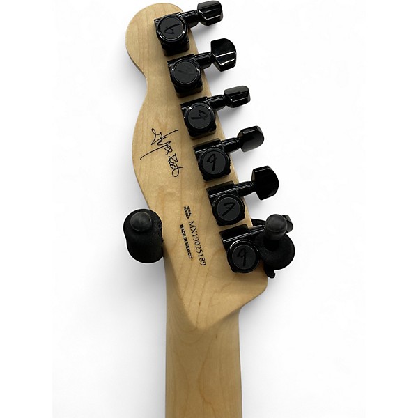 Used 2019 Fender Jim Root Signature Telecaster Flat White Solid Body Electric Guitar