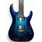 Used Schecter Guitar Research Hellraiser C1 Hybrid Ultraviolet Solid Body Electric Guitar