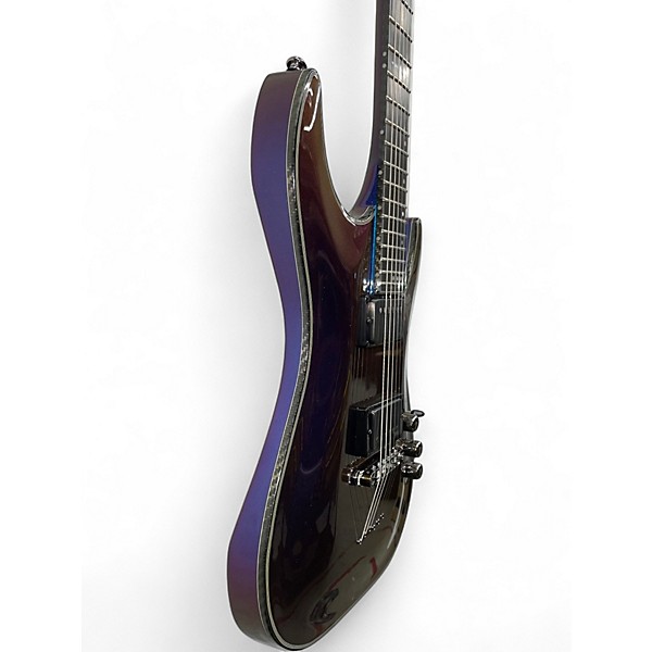 Used Schecter Guitar Research Hellraiser C1 Hybrid Ultraviolet Solid Body Electric Guitar