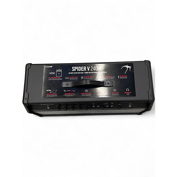 Used Line 6 Spider V 240HC Solid State Guitar Amp Head