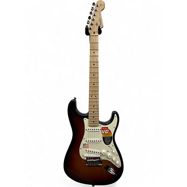 Used 2007 Fender VG Stratocaster 3 Color Sunburst Solid Body Electric Guitar