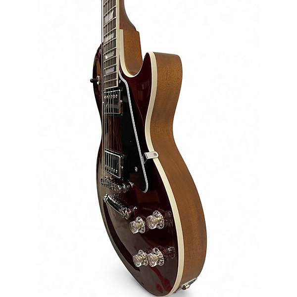 Used 2021 Gibson Les Paul Modern Sparkling Burgundy Solid Body Electric Guitar