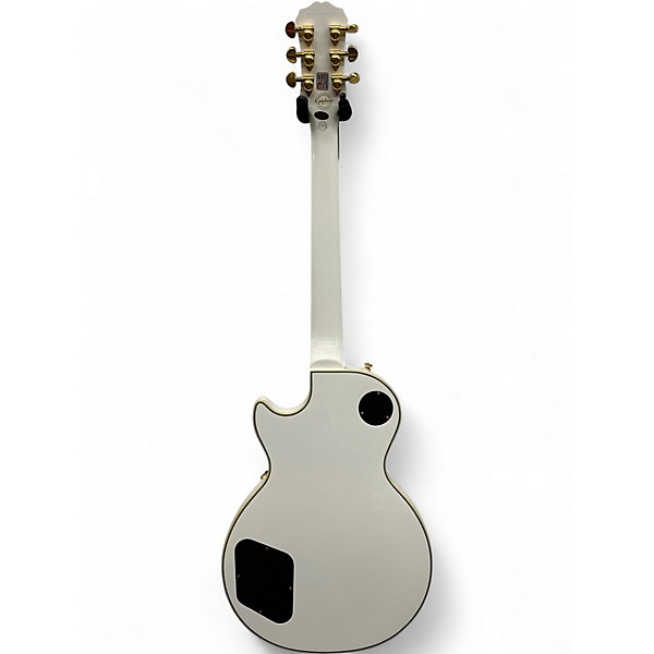 Used Epiphone Les Paul Custom Pro Alpine White Solid Body Electric Guitar