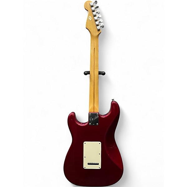 Used 1996 Fender 50th Anniversary American Stratocaster Plus Candy Apple Red Solid Body Electric Guitar