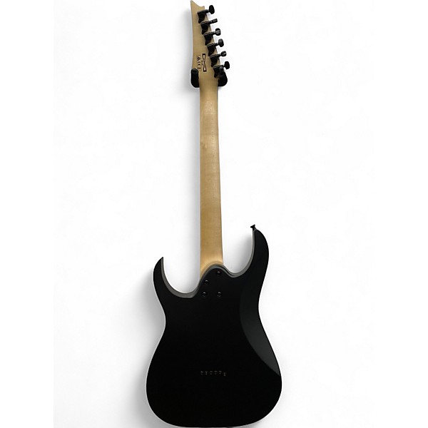 Used Ibanez GRG131DX Black Flat Solid Body Electric Guitar