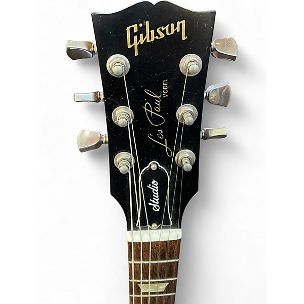Used Gibson Les Paul Studio Vintage Natural Solid Body Electric Guitar