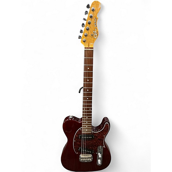 Used G&L ASAT Wine Red Solid Body Electric Guitar