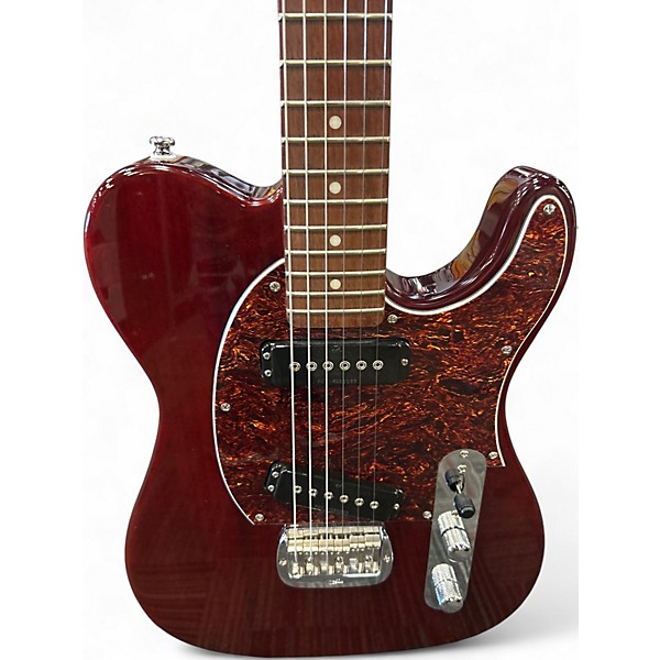 Used G&L ASAT Wine Red Solid Body Electric Guitar