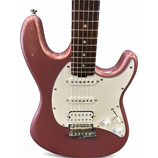 Used Sterling by Music Man CUTLASS Shell Pink Solid Body Electric Guitar