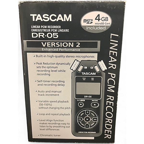 Used TASCAM DR05 MultiTrack Recorder