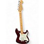 Used Fender Standard Stratocaster HSS Wine Red Solid Body Electric Guitar thumbnail