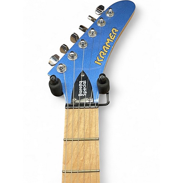 Used Kramer Baretta special Blue Solid Body Electric Guitar