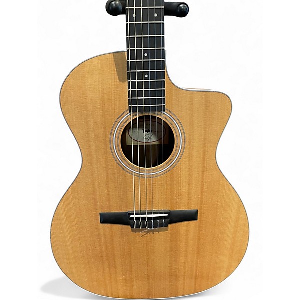 Used Taylor 214CEN Natural Classical Acoustic Electric Guitar