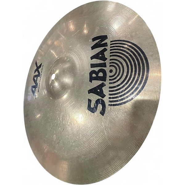 Used SABIAN 16in AAX Studio Crash Brilliant Cymbal