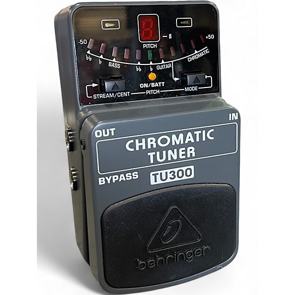 Used Behringer TU300 Chromatic Tuner Pedal