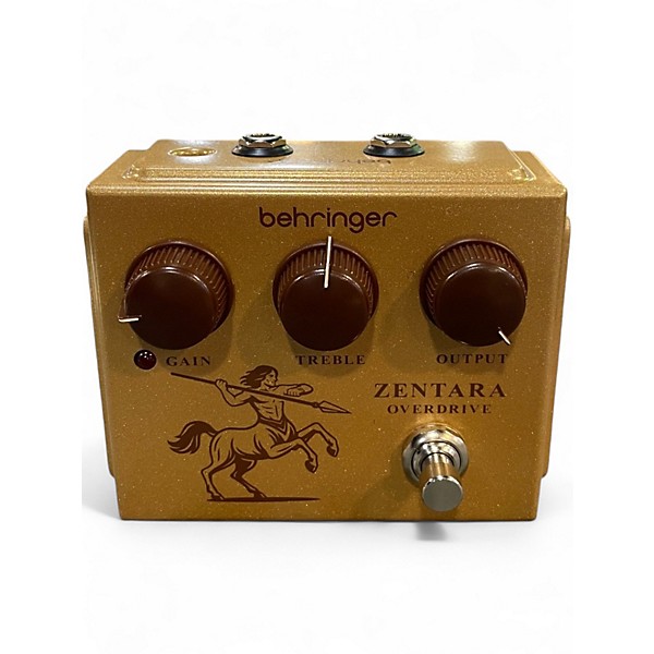 Used Behringer ZENTARA OVERDRIVE Effect Pedal