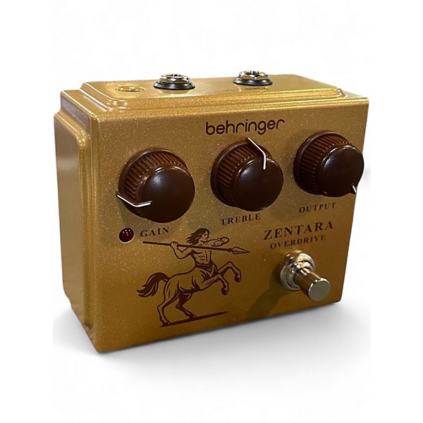 Used Behringer ZENTARA OVERDRIVE Effect Pedal