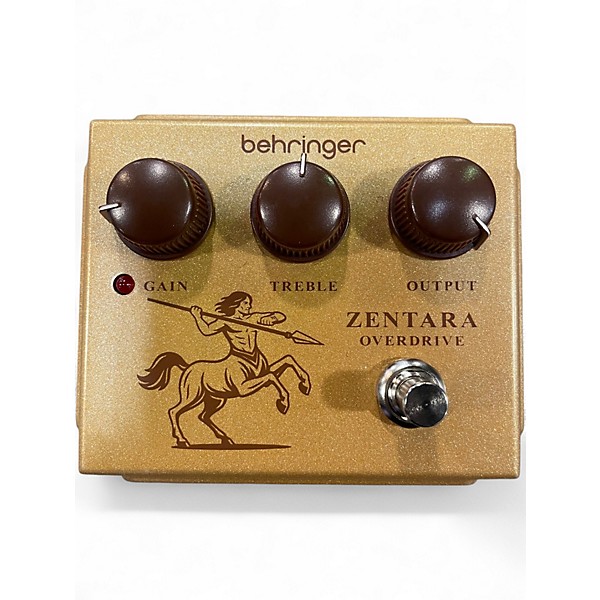 Used Behringer ZENTARA OVERDRIVE Effect Pedal