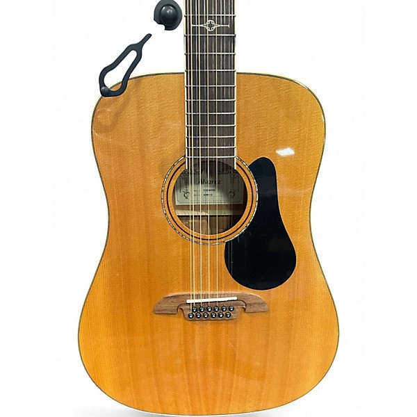 Used Alvarez AD60-12 Natural 12 String Acoustic Guitar