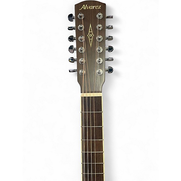 Used Alvarez AD60-12 Natural 12 String Acoustic Guitar