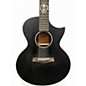 Used Schecter Guitar Research Regulo Caro-7 Black Acoustic Guitar