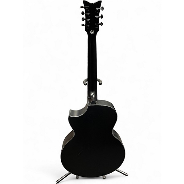 Used Schecter Guitar Research Regulo Caro-7 Black Acoustic Guitar
