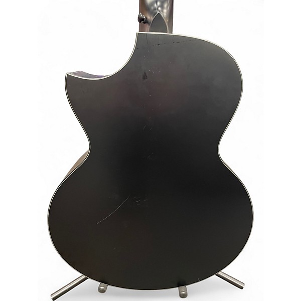 Used Schecter Guitar Research Regulo Caro-7 Black Acoustic Guitar