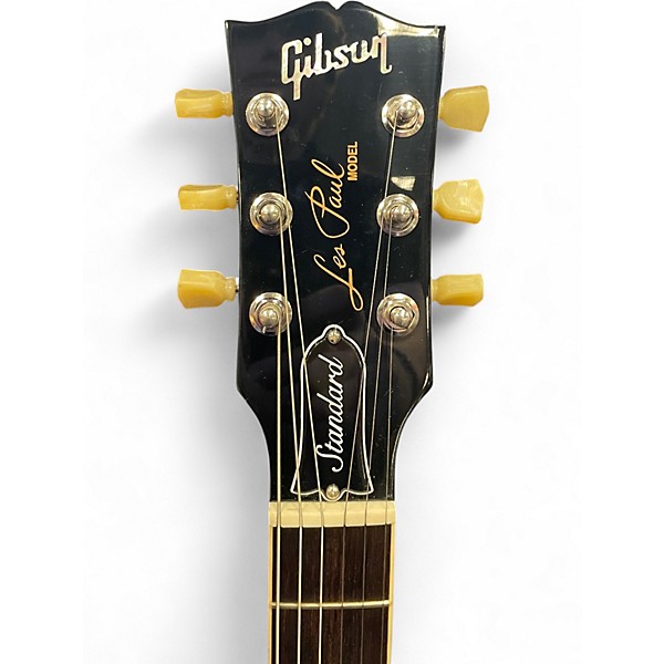 Used Gibson Les Paul Standard 1950S Neck Gold Top Solid Body Electric Guitar