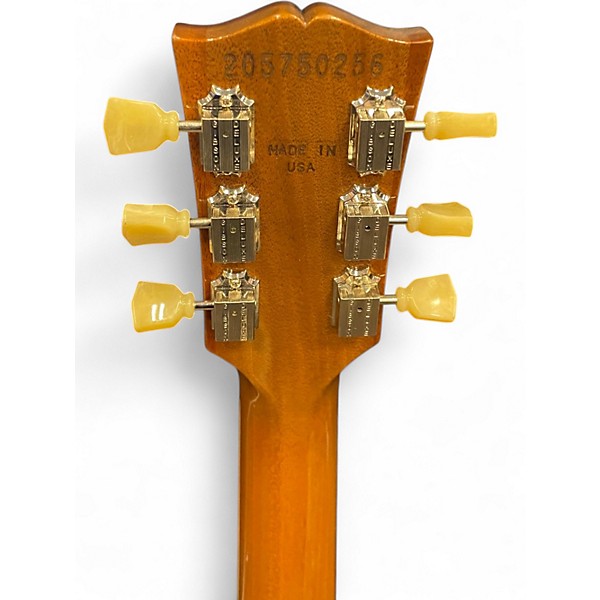 Used Gibson Les Paul Standard 1950S Neck Gold Top Solid Body Electric Guitar