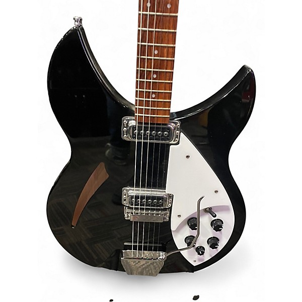 Used Rickenbacker 360/12C63 Black Hollow Body Electric Guitar