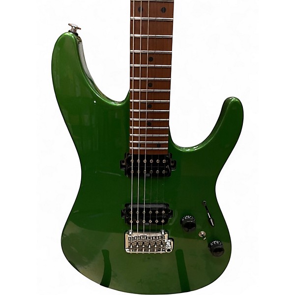 Used Ibanez AZ2402 AZ Prestige Candy Apple Green Solid Body Electric Guitar