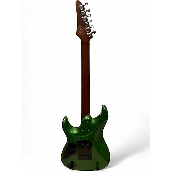 Used Ibanez AZ2402 AZ Prestige Candy Apple Green Solid Body Electric Guitar