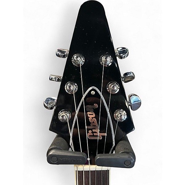 Used Gibson '70s Flying V Ebony Solid Body Electric Guitar