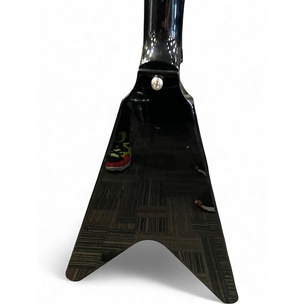 Used Gibson '70s Flying V Ebony Solid Body Electric Guitar