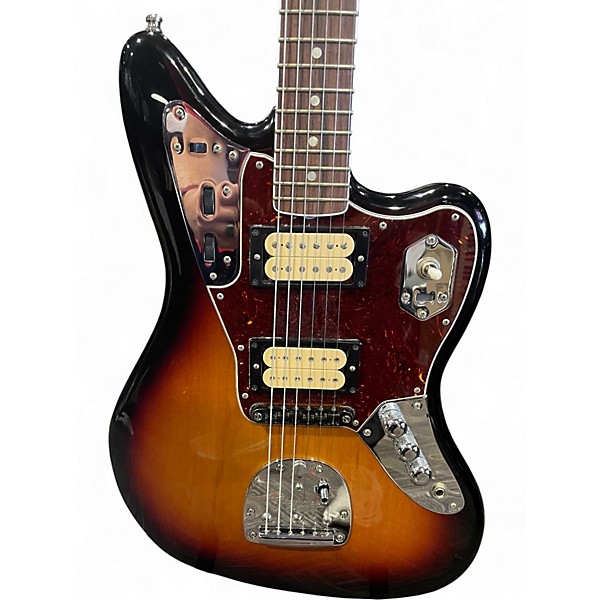 Used 2020 Fender Kurt Cobain Signature Jaguar NOS 3 Color Sunburst Solid Body Electric Guitar
