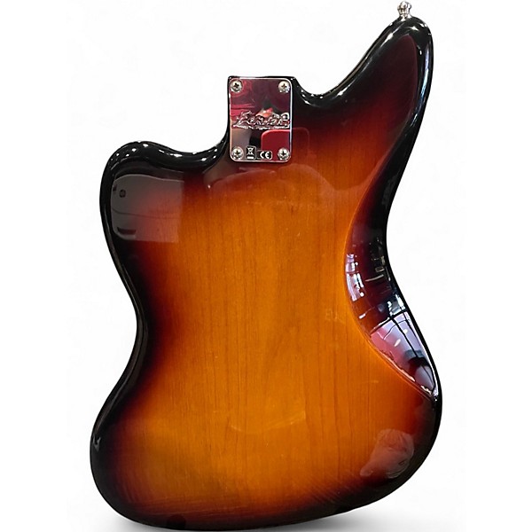 Used 2020 Fender Kurt Cobain Signature Jaguar NOS 3 Color Sunburst Solid Body Electric Guitar