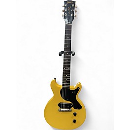 Used Gibson Billy Joe Armstrong Les Paul Junior Double Cut TV Yellow Solid Body Electric Guitar