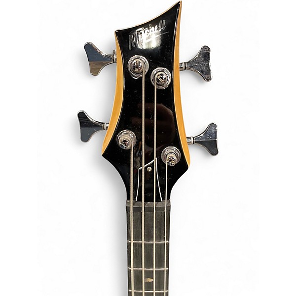 Used Mitchell MB100PB Powder Blue Electric Bass Guitar